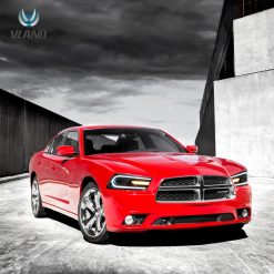 Led Headlights for Dodge Charger 11-14 Vland Dual Beam Projector Headlights Black