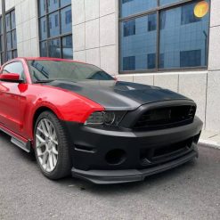 GT500 SHELBY Style Aluminum Hood - Unpainted (MUSTANG 10-12 GT500, 13-14 All) - Image 3