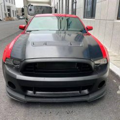 GT500 SHELBY Style Aluminum Hood - Unpainted (MUSTANG 10-12 GT500, 13-14 All)