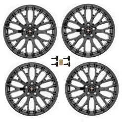 Alternative view of Wheel Set - GT Performance Pack Matte Black, 19x9, 19x9,5