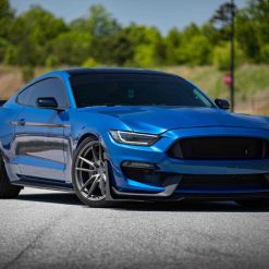 XB LED Headlights; Black Housing; Clear Lens (MUSTANG 15-17) - immagine 4
