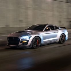 XB LED Headlights; Black Housing; Clear Lens (MUSTANG 15-17) - immagine 9