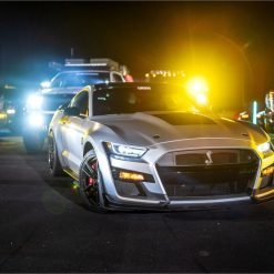 XB LED Headlights; Black Housing; Clear Lens (MUSTANG 15-17) - immagine 11