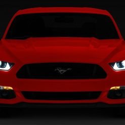 MP Concepts Monster LED Headlights; Black Housing; Clear Lens (MUSTANG 15-17) - immagine 2