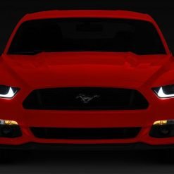 MP Concepts Monster LED Headlights; Black Housing; Clear Lens (MUSTANG 15-17) - immagine 3