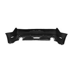 Rear Bumper - BASE MUSTANG 15-17 WITH PARKING SENSORS HOLES - immagine 2