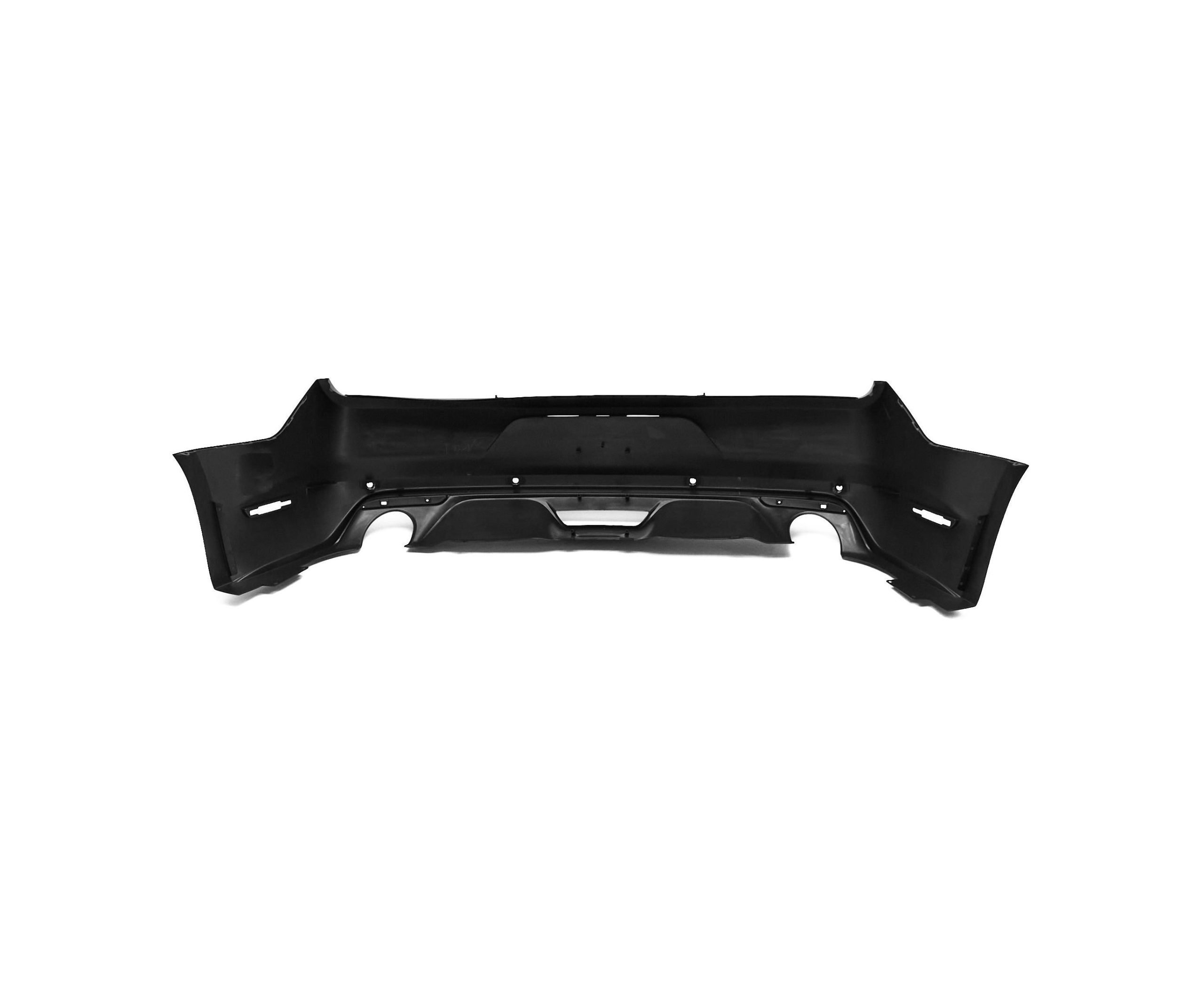 Rear Bumper - BASE MUSTANG 15-17 WITH PARKING SENSORS HOLES - immagine 2