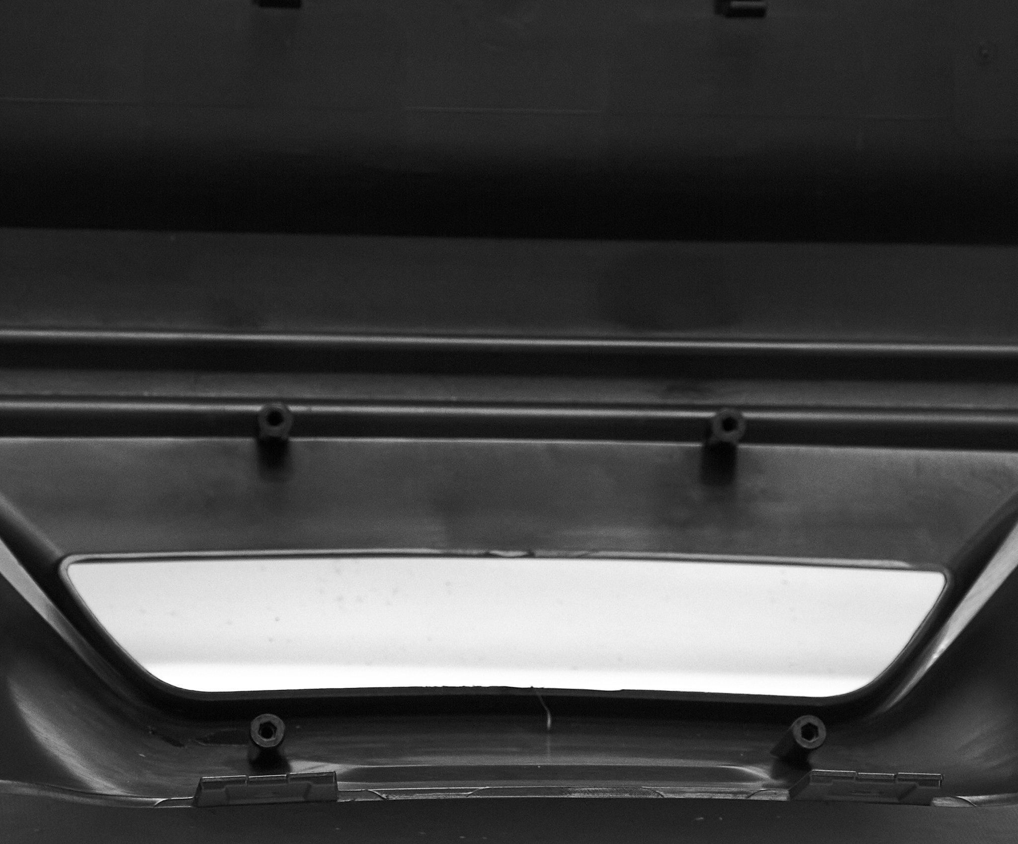 Rear Bumper - BASE MUSTANG 15-17 WITH PARKING SENSORS HOLES - immagine 5